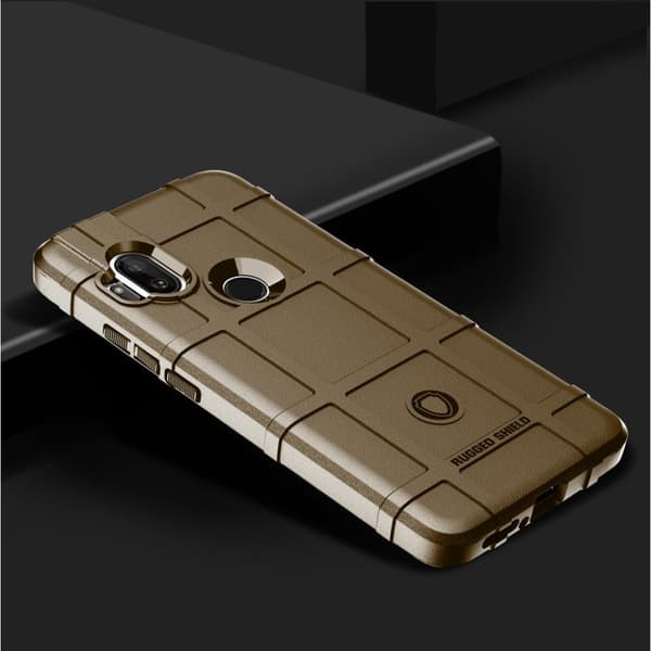 Robust Shield case - Motorola One  Hyper - Brun Brown