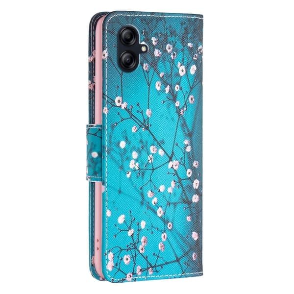 Wonderland Samsung Galaxy A04e Flippetui - Plum Blossom Blue
