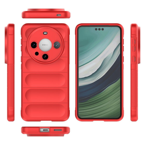 Mjukt greppformat Huawei Mate 60 Pro skal - Röd Röd
