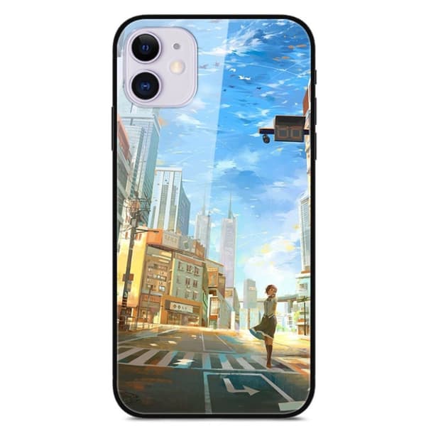 Fantasy iPhone 12 / 12 Pro Deksel - Tokyo Multicolor
