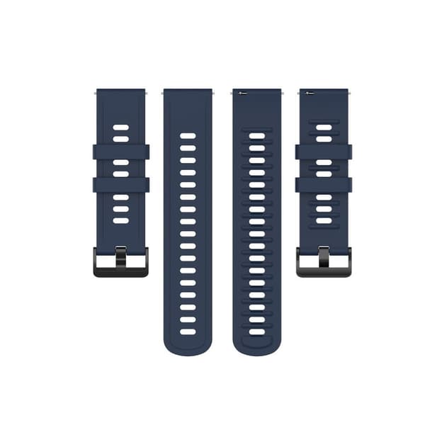 Amazfit GTR 47mm / Pace silikon klokkereim - Dark Blue Blue