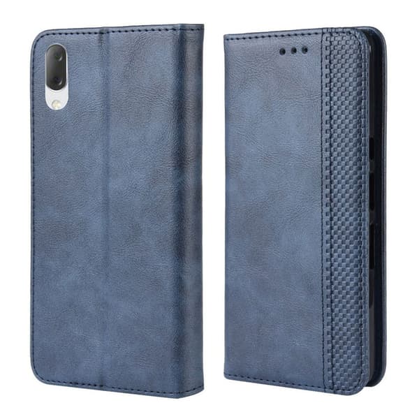 Sony Xperia L3 vintage skinnetui - blå Blue