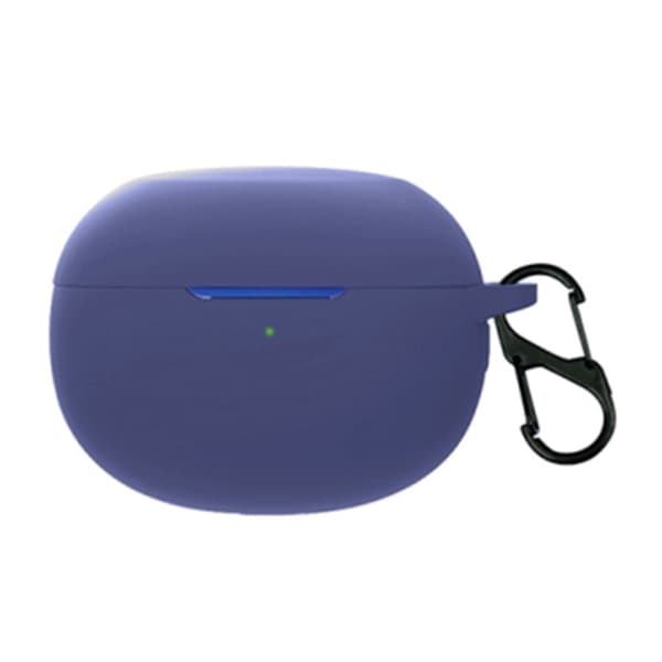 Realme Buds Air 3 silikoneetui med spænde - Blå Blue