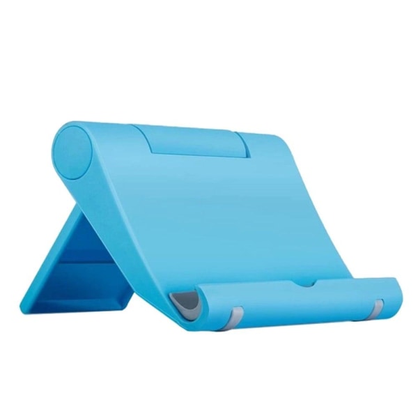 Universal foldable stand for phone and tablet - Blue Blå