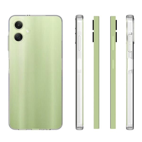Erittäin ohut läpinäkyvä kotelo Samsung Galaxy A06 Transparent