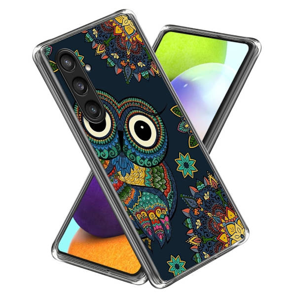 Deco Samsung Galaxy S24 kotelot - Pöllö Multicolor