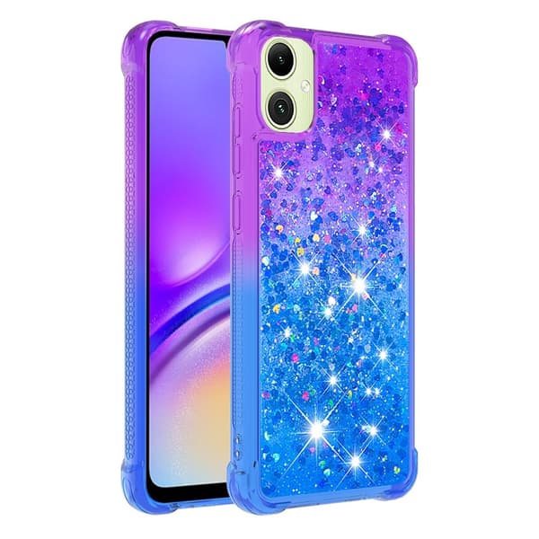 Princess Samsung Galaxy A06 cover - Lilla + Himmelblå Purple