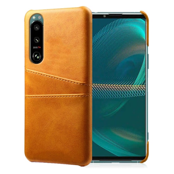 Dual Card case Sony Xperia 5 III - Orange Orange