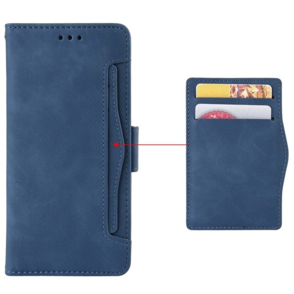 Modernt Samsung Galaxy Xcover 6 Pro fodral med plånbok - Blå Blå