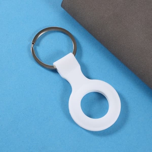 AirTags valoisa hehku TPU-kansi White
