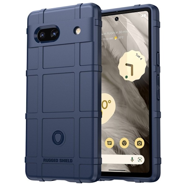 Rugged Shield Suojakotelo Google Pixel 7a - Sininen Blue