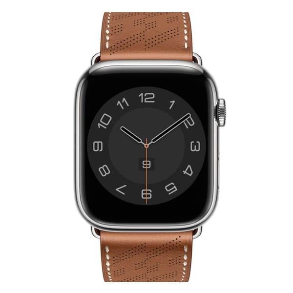 Apple Watch Series 8 (41mm) klockarmband i äkta läder - Brun Brun