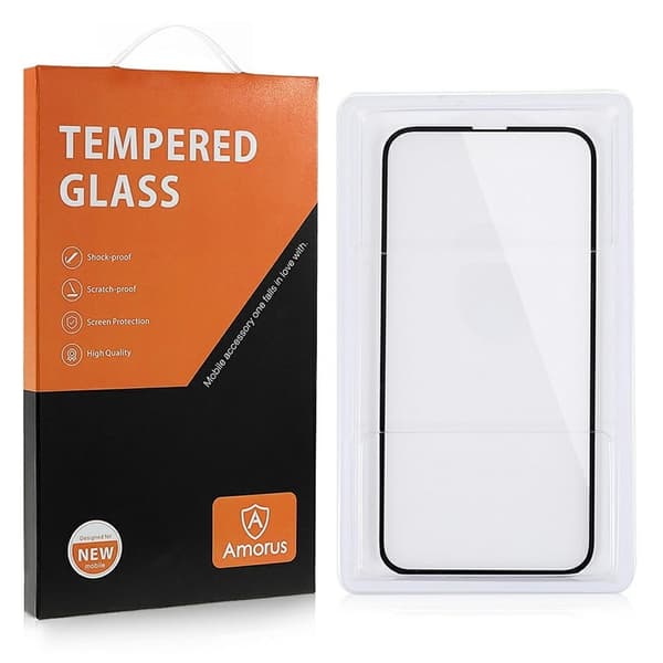 AMORUS erittäin vahva lasinen näytönsuoja Samsung Galaxy A16 Transparent