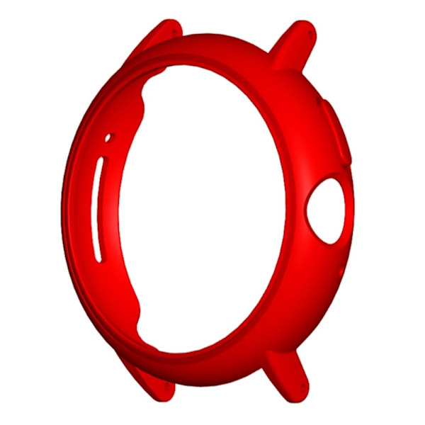 Google Pixel Watch hård ramme med kantbeskyttelse og 20 mm adapterforbindelse - Rød Red