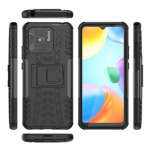 Offroad Xiaomi Redmi 10C skal - Svart Svart