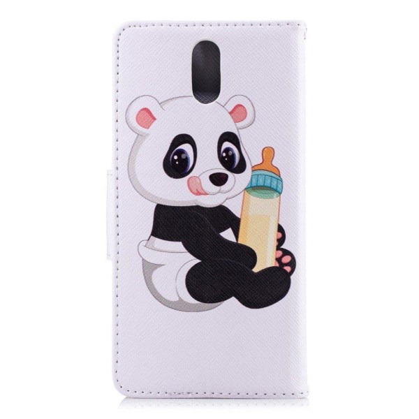 Wonderland Nokia 3.1 kotelot  - Panda Pitää Pulloa Black