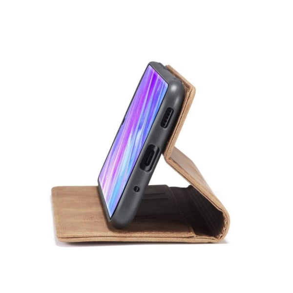 CaseMe Samsung Galaxy S20 Plus Vintage Etui - Lysebrun Brown