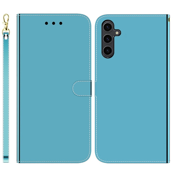 Mirror Samsung Galaxy A24 4G Flippetui - Blå Blue
