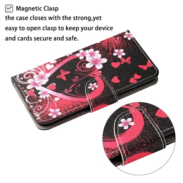 Wonderland Samsung Galaxy A24 4G fodral -Röd Röd