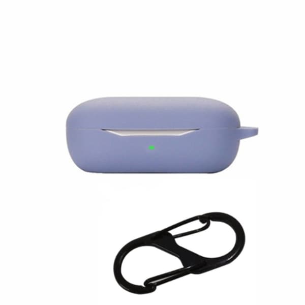 Huawei FreeBuds SE silikonfodral med spänne - Lila Lila