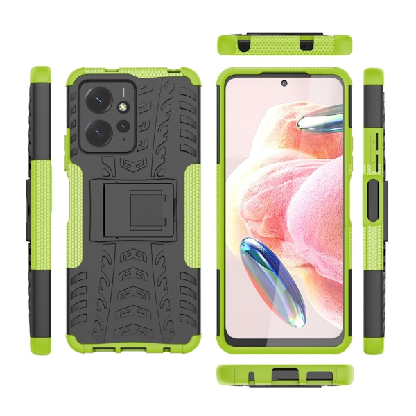 Offroad Xiaomi Redmi Note 12 skal - Grön Grön