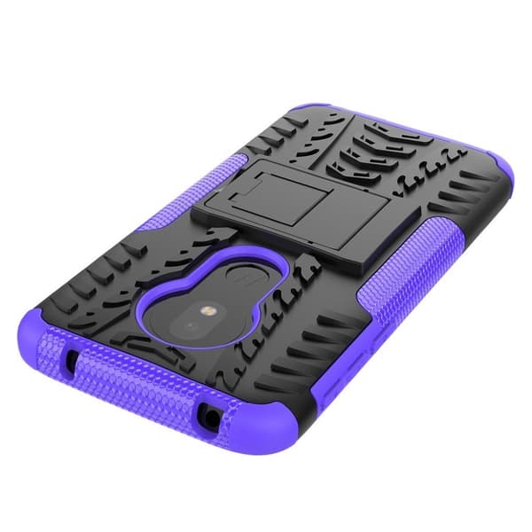 Offroad Motorola Moto G7 Play skal - Lila Lila