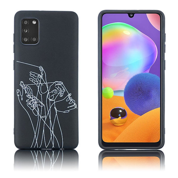 Imagine Samsung Galaxy A31 kotelot - Kädet White