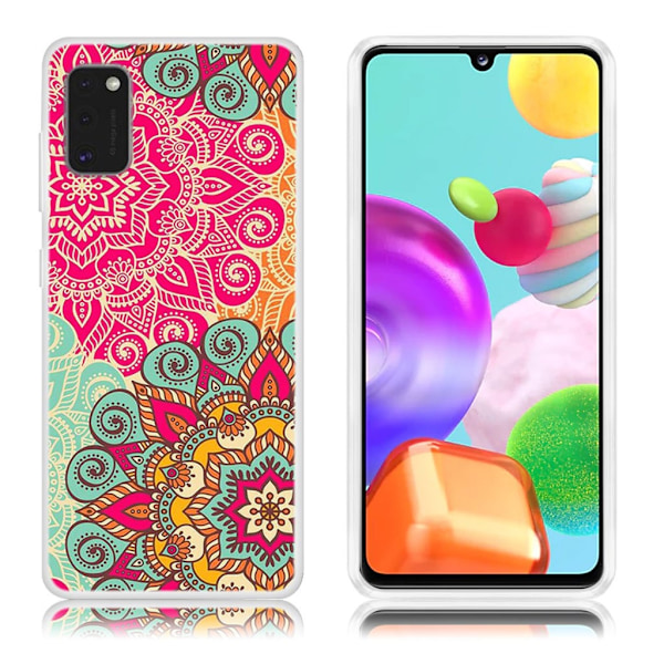 Deco Samsung Galaxy A41 Etui - vakre blomster Multicolor