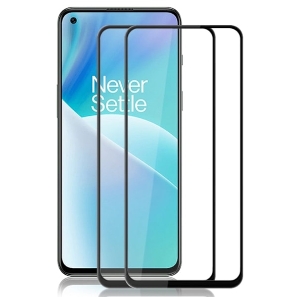 2 Pcs Amorus Extra Strong Grall Skärmskydd till OnePlus Nord 2t Transparent