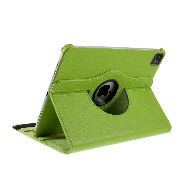 iPad Air (2020) 360 graders rotatable læder etui - grøn Green