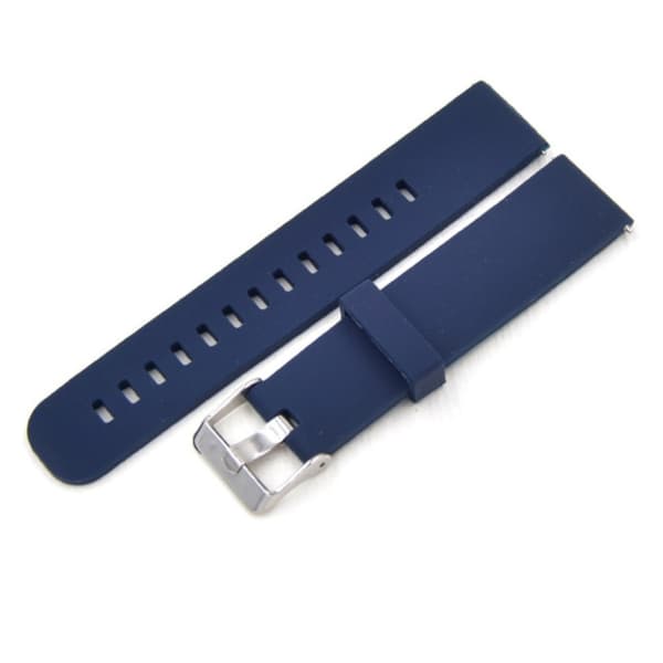 10mm ASUS Zenwatch 2 Small silikone Urrem - Mørkeblå Blue