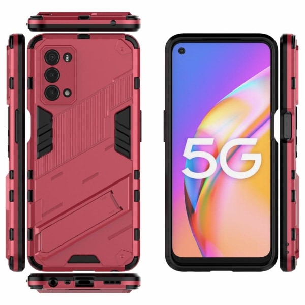 Shockproof hybrid cover with a modern touch for OnePlus Nord N20 Pink