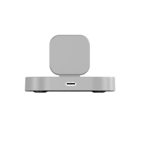 Foldbar trådløs magnetisk opladningsplade til Apple Watch - Sort Black