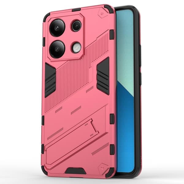 Stødsikkert moderne Xiaomi Redmi Note 13 4G hybridcover - Rose Pink