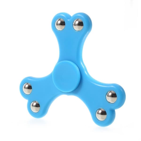 Fidget spinner tri-spinner - Blå Blå
