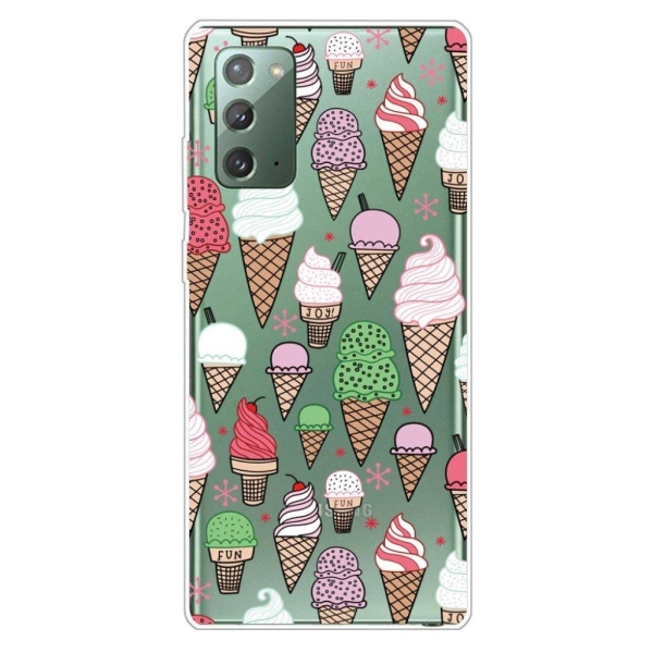 Deco Samsung Galaxy Note 20 cover - Flerfarvet Multicolor