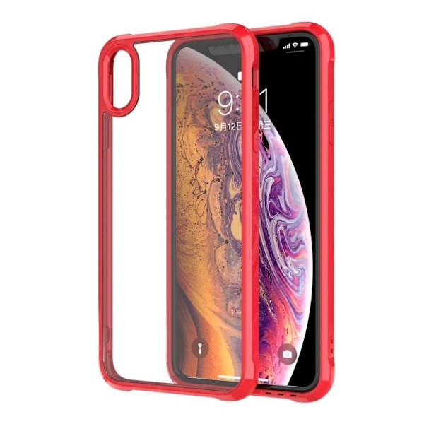 LEEU DESIGN iPhone XS iskunvaimennuskotelo - Punainen Red