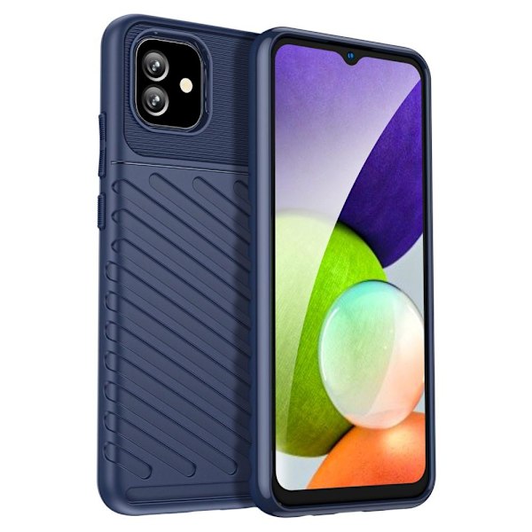 Thunder Samsung Galaxy A04e Etui - Blå Blue