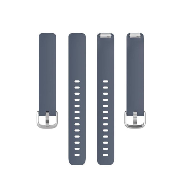 Fitbit Inspire 2 simple watch band - Grey / Size: S Silvergrå