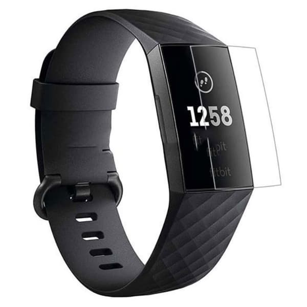 Fitbit Charge 3 Anti-Eksplosjonsbeskyttelsesfilm Transparent