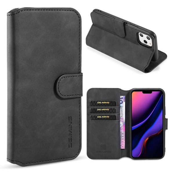 DG.MING iPhone 11 Pro retro etui - Sort Black