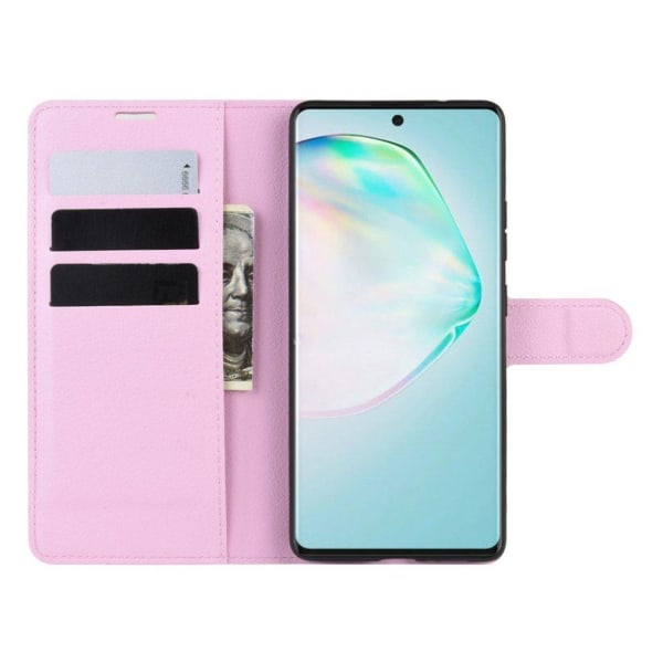 Classic Samsung Galaxy S10 Lite etui - Lyserød Pink