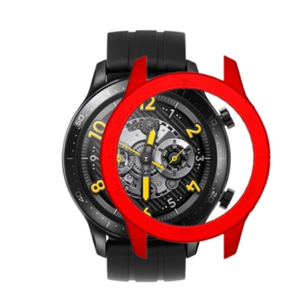 Realme Watch S Pro enkel klockram med skala - Röd Röd