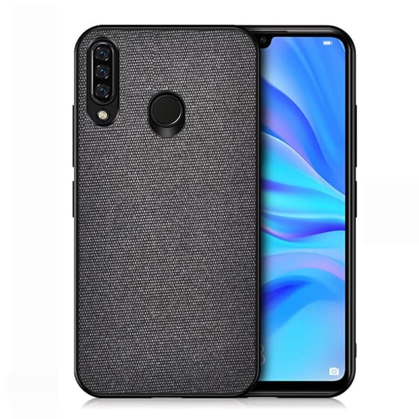 Berlin Honor 10 Lite kuoret - Kaikki kangas / tummanharmaa Silver grey