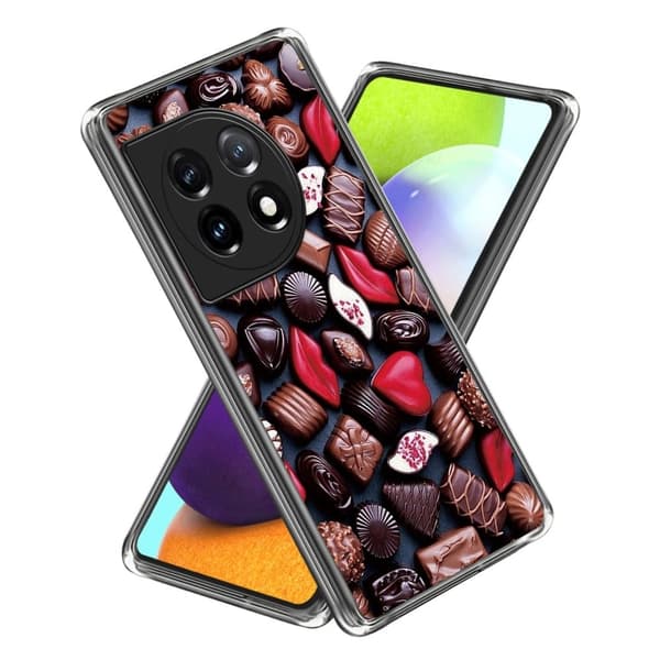 Fantasy OnePlus 12R / OnePlus Ace 3 kotelot - Luova Suklaata Brown