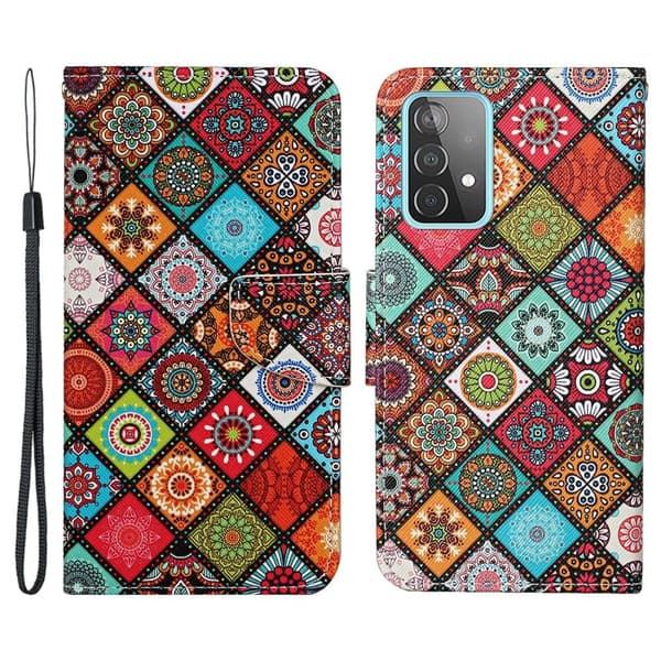 Wonderland Samsung Galaxy A53 5G Flippetui - Ethnic Style Multicolor