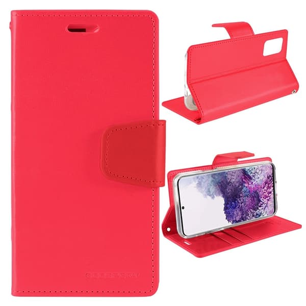MERCURY Sonata Dagbok - Samsung Galaxy S20 Plus - Varm Rosa Pink