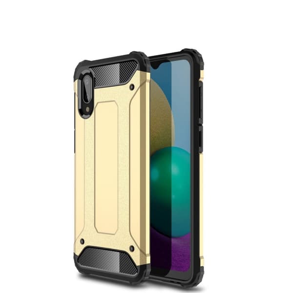 Armour Guard Samsung Galaxy A02 skal - Guld Guld