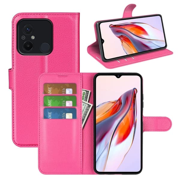 Classic Xiaomi Redmi 12C fodral - Rosa Rosa