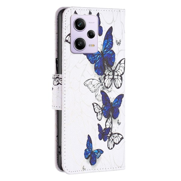 Wonderland Xiaomi Poco X5 Pro Läppäkotelo - Butterflies Blue